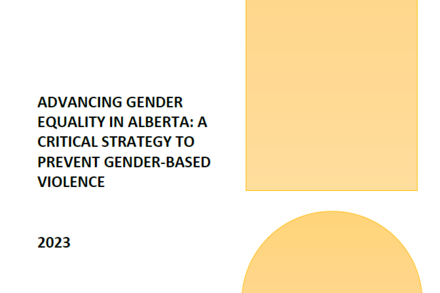 Advancing gender equality in Alberta: A critical strategy to prevent gender-based violence